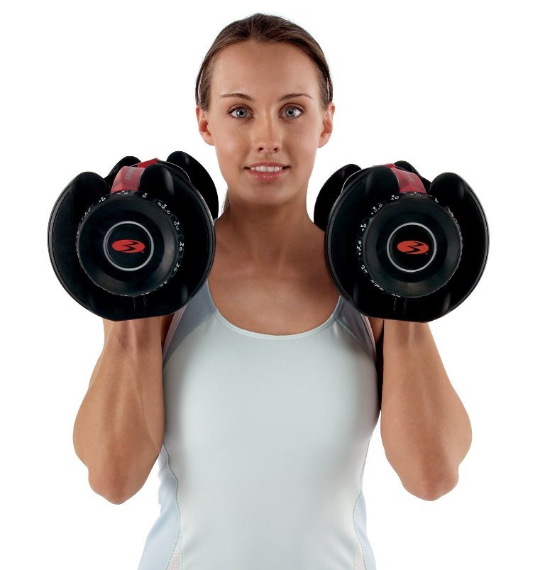 How to Use Dumbbells to Easily Get Huge Muscles 10 bowflex-selectech-adjustable-dumbbells-pair-reviews