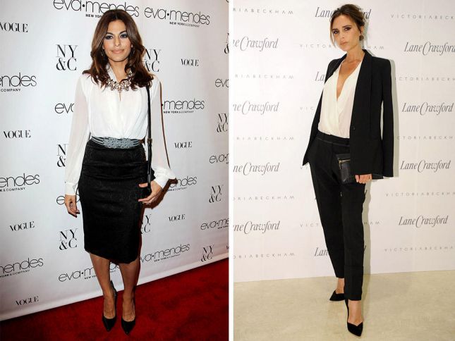 How to Match White and Black Clothes Together 1 white and black clothes