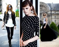 How to Match White and Black Clothes Together 5 black jacket