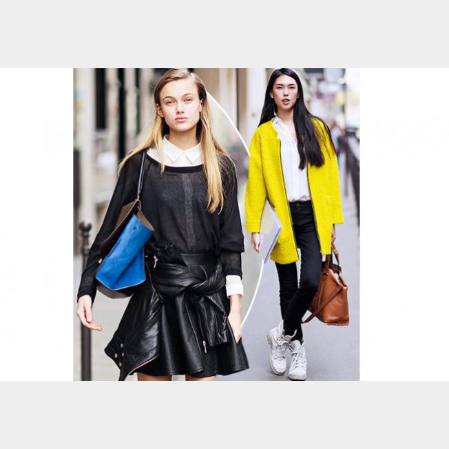 How to Match White and Black Clothes Together 3 accessories