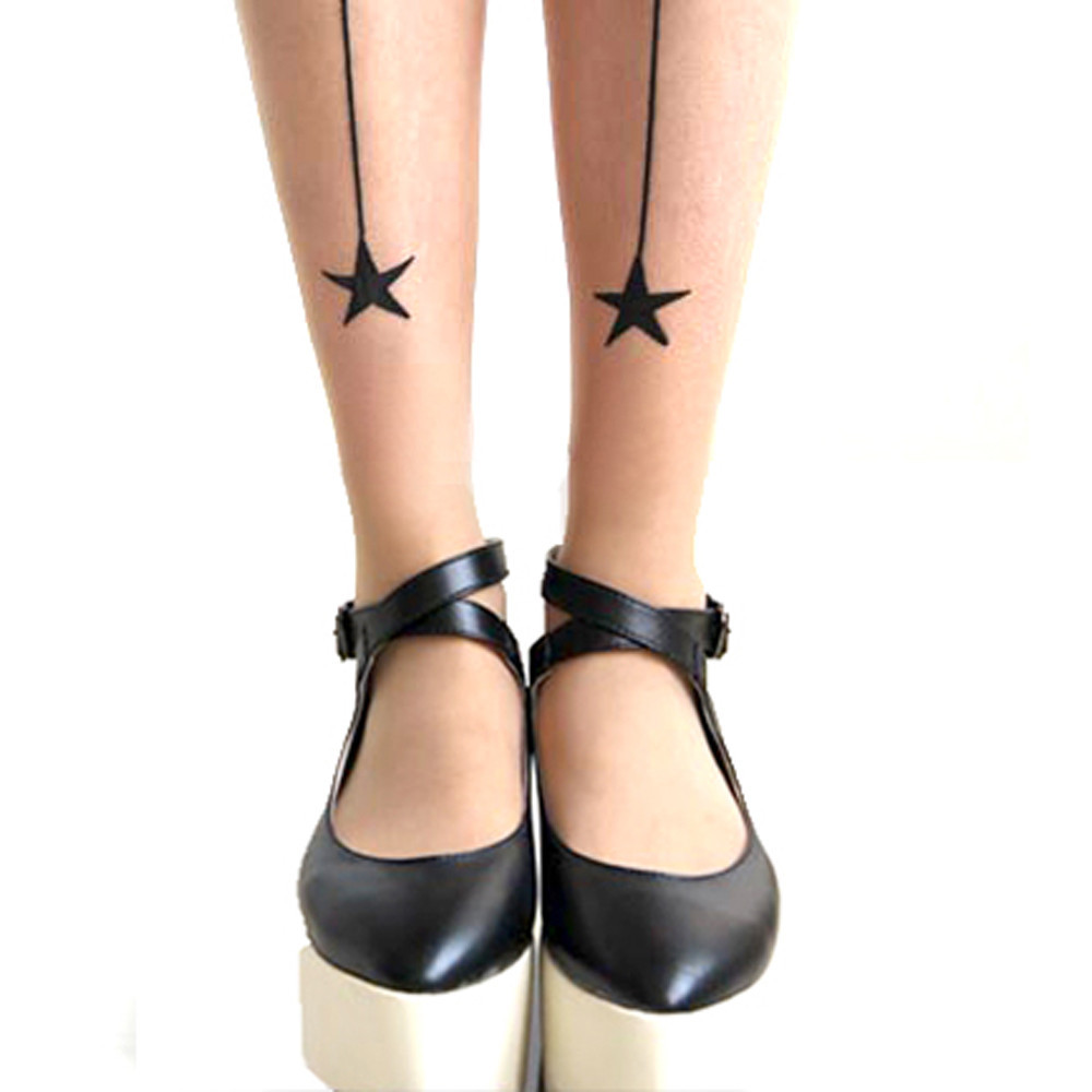 How to Choose Stockings and Tights' Colors? 5 simple-star-and-back-seamed-sheer-nude-pantyhose-tattoo-tights-for-women-dotoly_1024x1024