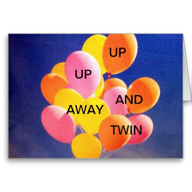 How to Choose a Cool Gift for Men 3 balloons up up and away to my twin birthday cards How to Choose a Cool Gift for Men - 2