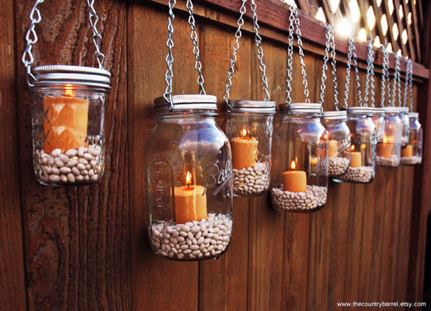 8 Decorative Ideas to Apply on Mason Jars 9 etsy wedding decors diy mason jars thecountrybarrel 8 Decorative Ideas to Apply on Mason Jars - 5