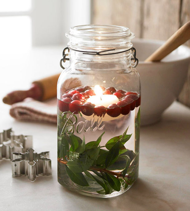 8 Decorative Ideas to Apply on Mason Jars 2 mason jar crafts winter 8 Decorative Ideas to Apply on Mason Jars - 1