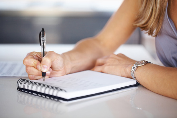 5 Relaxation Techniques to Ease Up Depression 6 photodune 646591 womans hand with pen writing down notes 5 Relaxation Techniques to Ease Up Depression - 5